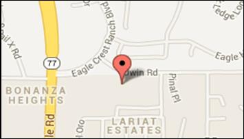 Map of the business location